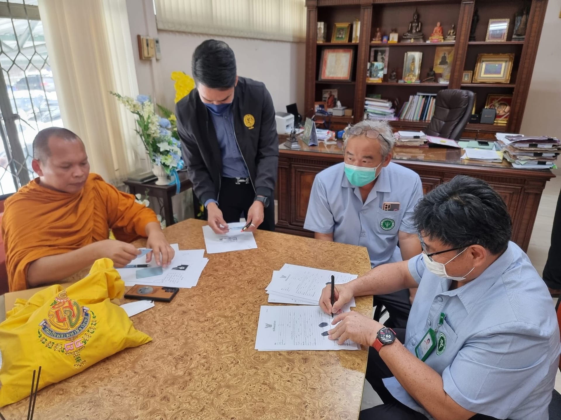 เดินหน้าสร้างศูนย์การแพทย์ ใกล้วัดสุวรรณภูมิพุทธชยันตี สำหรับบริการพระสงฆ์และประชาชนทั่วไป หลังนิติกรรมที่ดินติดวัดโอนกรรมสิทธิ์เรียบร้อย