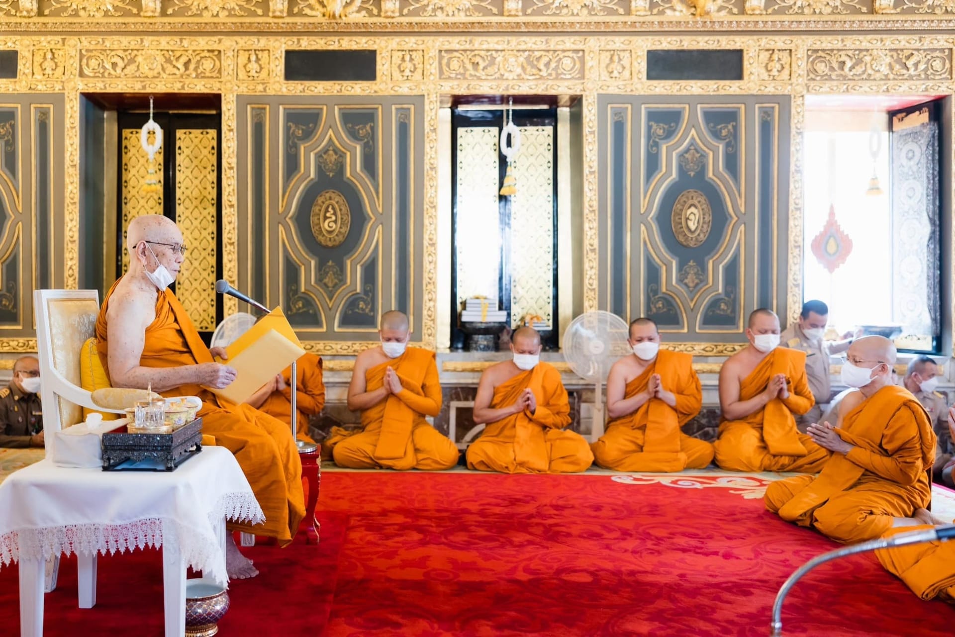 พระธรรมวชิรญาณ (จิรพล อธิจิตฺโต) รับพระบัญชาแต่งตั้งจากสมเด็จพระสังฆราชฯ ให้ดำรงตำแหน่งเจ้าอาวาสวัดบวรนิเวศวิหาร