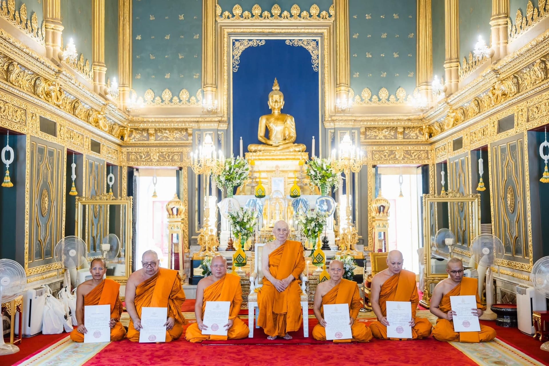 พระธรรมวชิรญาณ (จิรพล อธิจิตฺโต) รับพระบัญชาแต่งตั้งจากสมเด็จพระสังฆราชฯ ให้ดำรงตำแหน่งเจ้าอาวาสวัดบวรนิเวศวิหาร